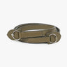 Roma #103 - Olive Green Leather camera strap - Handmade Bronkey Premium Goods ®