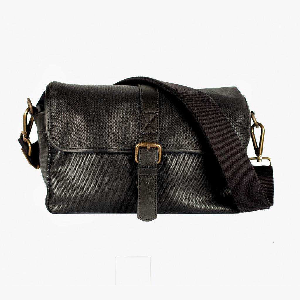 Limited Edition - París Black Waxed Canvas Camera Bag - Handmade Bronkey Premium Goods ®