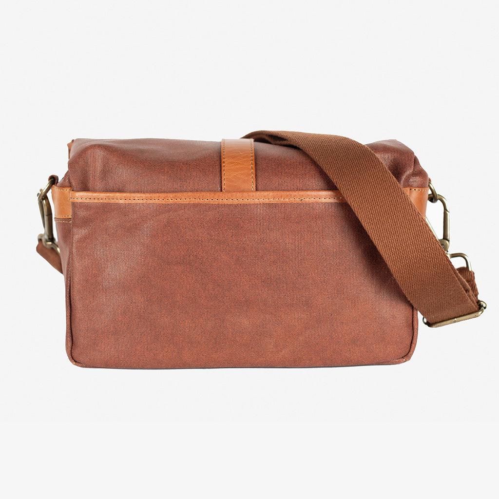 Limited Edition - París Coffee Waxed Canvas Camera Bag