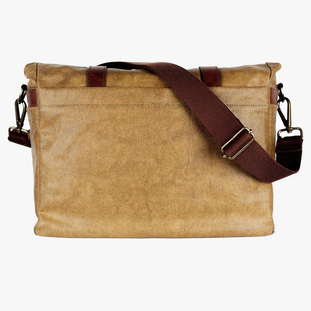 Limited Edition - Roma Olive Green Waxed Canvas Camera Bag