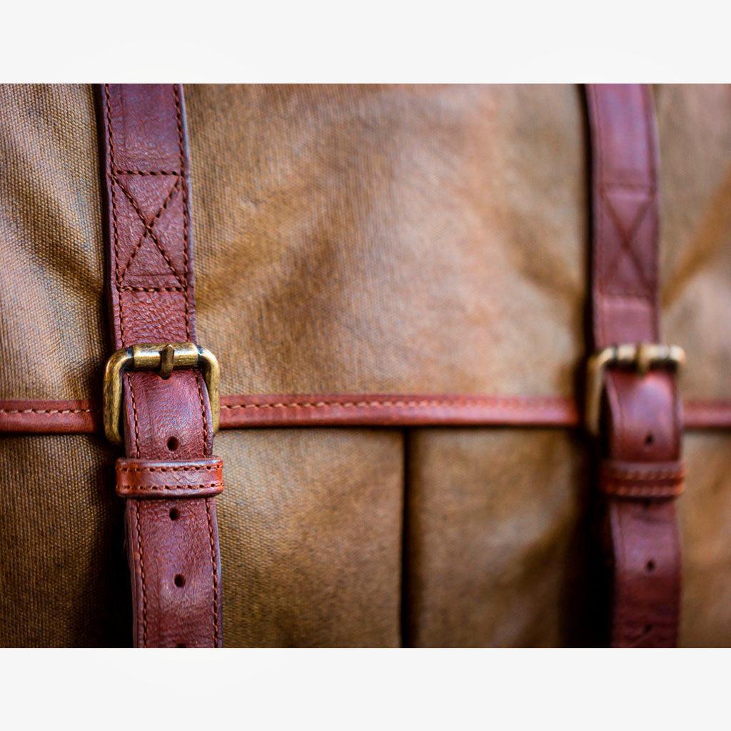 Limited Edition - Roma Olive Green Waxed Canvas Camera Bag
