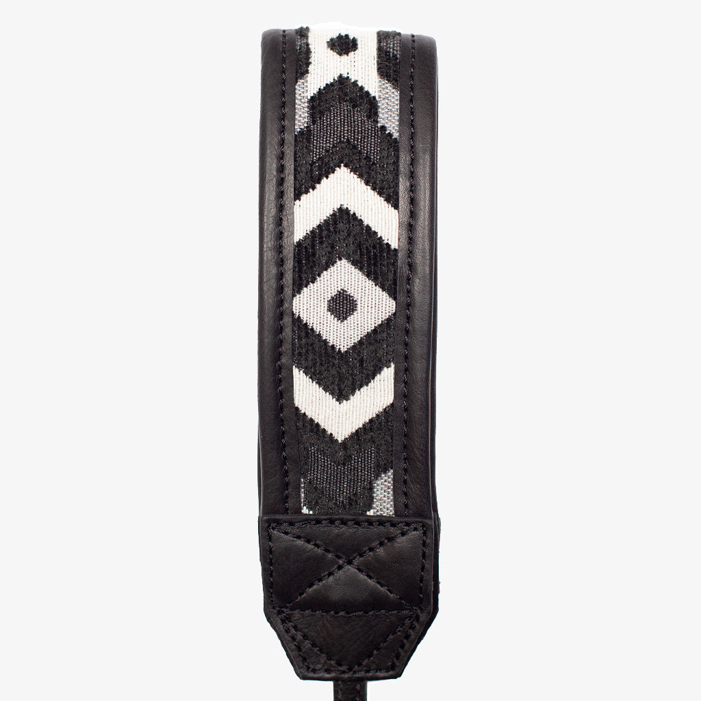 Limited Edition - Jaipur #114 - Fabric &amp; Leather camera strap