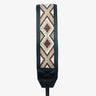 Jaipur #110 - Fabric & Leather camera strap - Handmade Bronkey Premium Goods ®