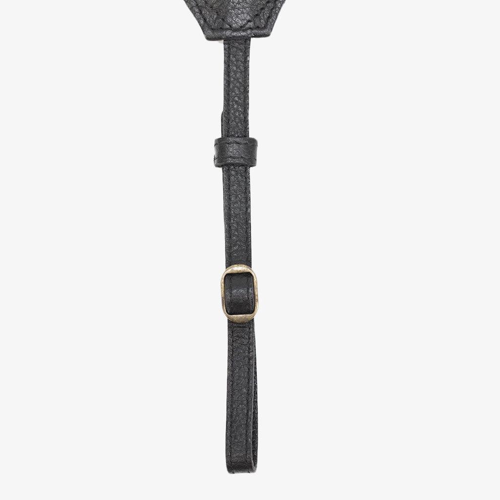 Jaipur #103 - Fabric &amp; Leather camera strap - Handmade Bronkey Premium Goods ®